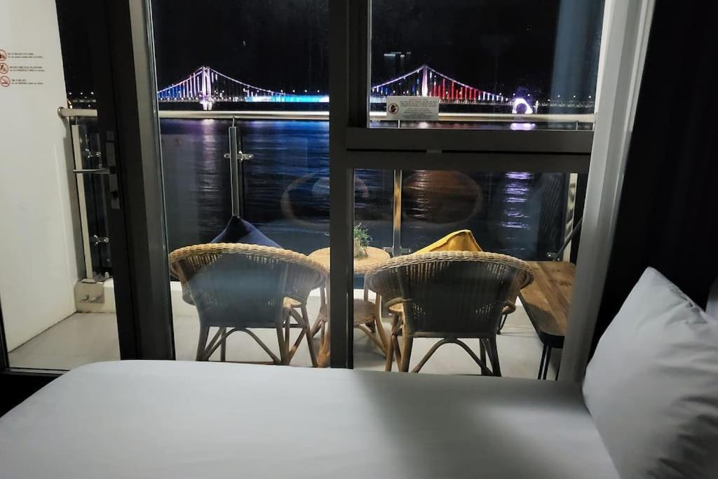 Ferienwohnung Gwangan-Ri Grand Terrace Ocean View Busan Exterior foto